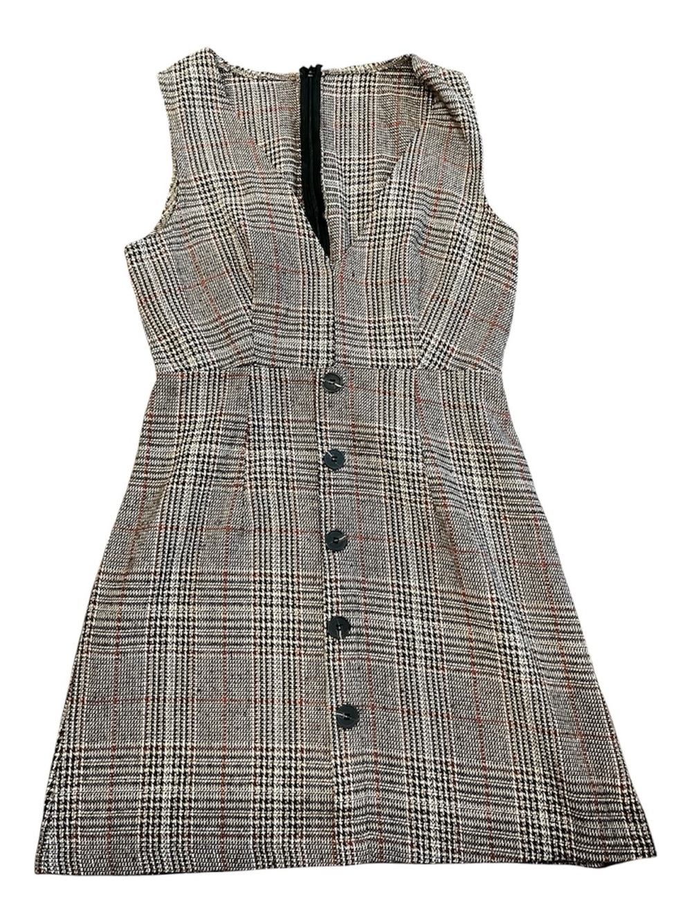 SHEIN small preppy Plaid Dress